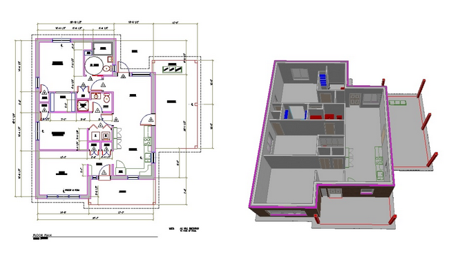 autocad-mimari-cizim-01 autocad-mimari-cizim-01